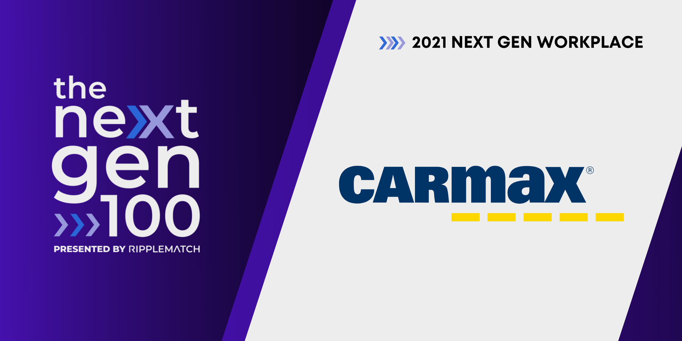 CarMax is a Top 100 Next Gen Workplace 2021